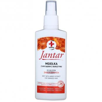 Farmona Jantar Medica Mist Conditioner with Amber Extract for Damaged Hair 200ml - Tratamiento capilar sin aclarado para cabello maltratado o dañado, 200 ml