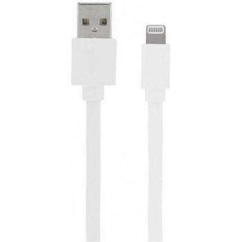 Mooov Cable Lightning Plano 2m Blanco