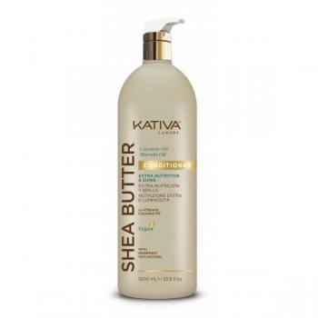 Kativa Shea Butter Conditioner 1000mL with Coconut & Marula Oil
