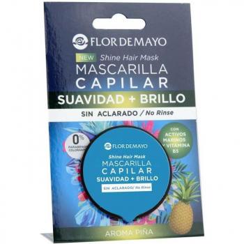 Mascarilla Capilar Suavidad y Brillo con Delicioso Aroma a Piña - Flor de Mayo