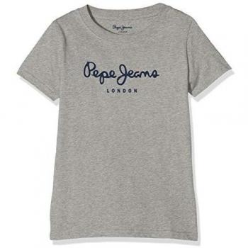 Camiseta Pepe Jeans Art N Gris Manga Corta