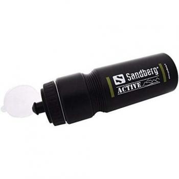 Sandberg Active - Botella Deportiva, Color Negro