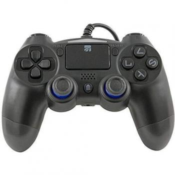 Controlador Xtreme Joypad USB Cableado para PlayStation 4 - Color Negro, Compatible con PS3 y PC