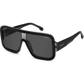 Carrera Flaglab 14 Unisex Square Sunglasses - Black/Gray, Anti-Glare, Size: 62 MM