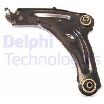 Brazo de control DELPHI TC1263 para suspensión de las ruedas, eje delantero, enlaces, frente