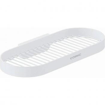 Jabonera de Ducha Geyser Cosmic Blanco Mate