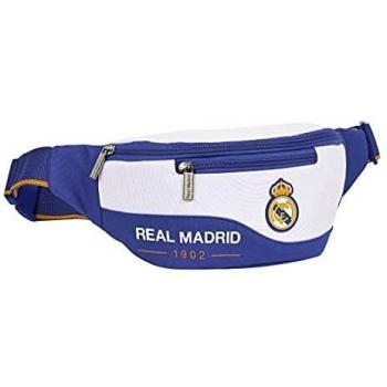 safta Real Madrid, Riñonera Unisex niños, Azul/Blanco, Modelo