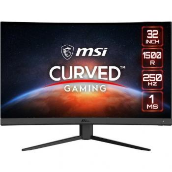 MSI Optix MAG322CQR 31.5 Curved Gaming Monitor, Full HD 1920 x 1080, VA Panel, 250Hz Refresh Rate, FreeSync Premium, HDMI/DisplayPort