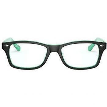 Ray-Ban Junior 0RY1531 3841 48 Kids' Eyeglasses Green Size 48 (Frame Only) - Blue Light Block Available