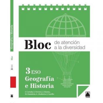 Bloc de atención a la diversidad. Geografía e historia 3 ESO - 9788430790456