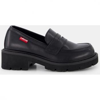 Mocasines de Mujer Levi's Lucy con Detalle de Antifaz y Tacón Bloque