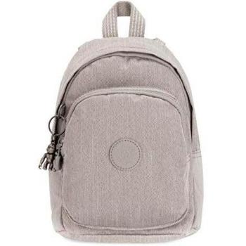 Kipling Delia Compact Mochila, Mujeres, Grey Beige Pep