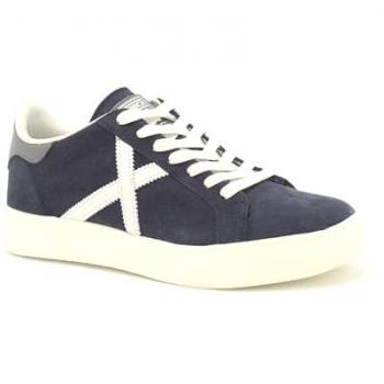 Zapatilla Casual Hombre Munich Rete 99 en piel scamosciada azul navy, modelo 8080099, talla 41