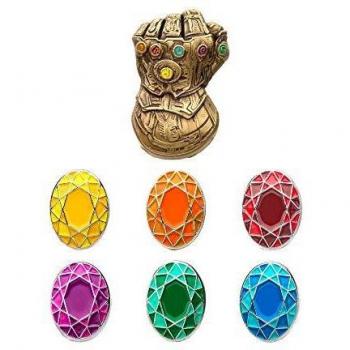 Marvel Collectors Pins 5-Pack Infinity Gauntlet Sales Brooches