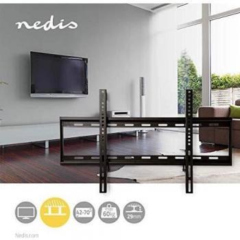 Soporte de Pared Fijo para Pantalla Plana de 42 a 65 pulgadas, Color Negro - König KNM-LF10