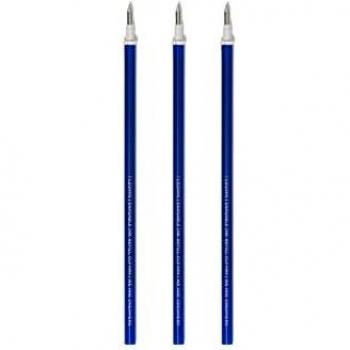 Energía - Recambio para bolígrafo de gel azul, juego de 3 piezas