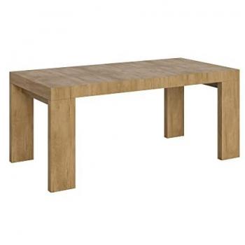 Mesa extensible Roxell de roble natural 90x180/440 cm