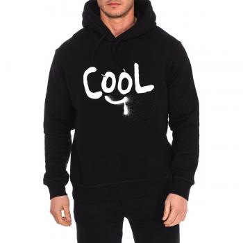 DSQUARED2 Sudadera con capucha de algodón para hombre con logo estampado
