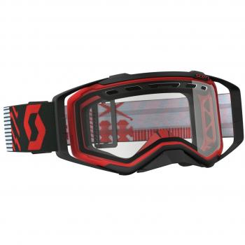 Scott Prospect Enduro MX Goggle Cross/MTB Gafas Rojo/Negro/Transparente