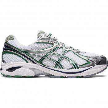 Asics GT-2160 Unisex Casual Sneakers - White and Shamrock Green, Size 44