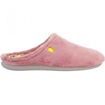 Zapatillas de casa abiertas de mujer tipo babucha Hot Potatoes Dornoch 70177 rosa con material reciclado