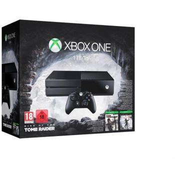 Xbox One - Consola 1 TB + Rise Of The Tomb Raider + Tomb Raider: Definitive Edition