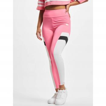 High-Waisted Ladies' Starter Sports Leggings in Pink Grape Fruit/White/Black