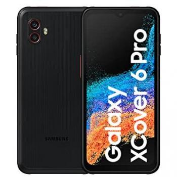 Samsung Galaxy XCover6 Pro Smartphone Android Resistente al Agua, Pantalla de 6,6 Pulgadas, 6 GB RAM, 128 GB Memoria Interna Ampliable, Batería de 4050 mAh,