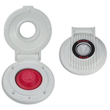 Interruptor de pie Quick 900-UW para elevación, color blanco