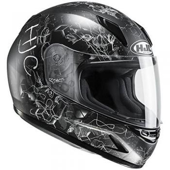 HJC Helmets Hjc Cl-y Vela Casco, Infantil, MC-5SF, S 51/52