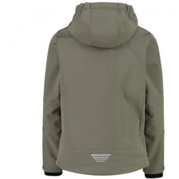 Chaqueta Softshell con capucha CMP Fix Hood verde oliva infantil - 16