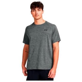 Under Armour Men's Tech Textured Short Sleeve T-Shirt - Grey - Size 3XL