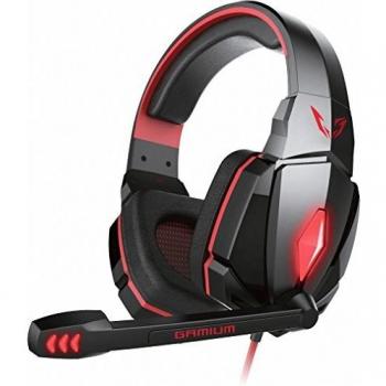 Ratón Inalámbrico HP 220 Rojo - Resolución 1300 dpi, Conexión 2.4 GHz, 3 Botones, Autonomía de hasta 15 Meses en Uso Diario; Auriculares Gamer