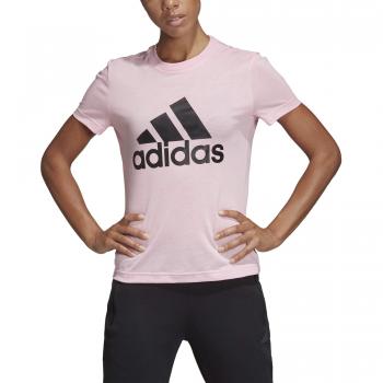 adidas W Mh Bos Camiseta, Mujer, Rosa