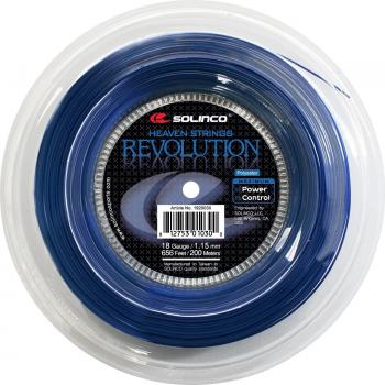 Solinco Revolution 18g Tennis String Reel - Blue (200m)