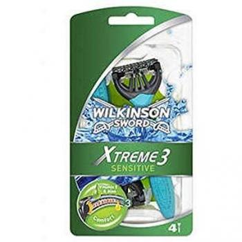 Wilkinson Sword Xtreme 3 Sensitive Disposable Razors for Men