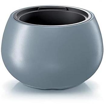 Maceta HEOS 32L con Depósito - 436x436x270 mm - Gris Claro
