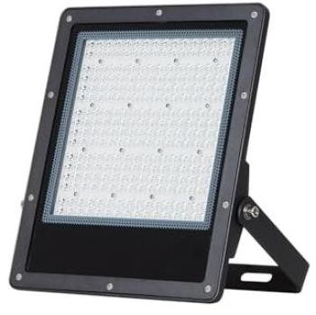 Foco Proyector LED 100W Regulable TRIAC 170 lm/W IP65 Elegance Slim Pro Negro Blanco Frío 5000K Asimétrica 30ºx90º