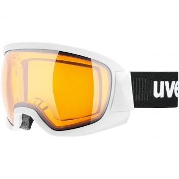 Uvex Contest Gafas de esquí, Unisex Adulto, Blanco, Talla única