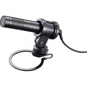 AVerMedia Live Streamer Mic AM133, Ligero, Cardioide, con Soporte de Metal, Filtro Pop, para Cámara DSLR, para YouTuber,con Cable Adaptador de Audio 3.5 mm 3-Pin a 3 Polos