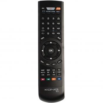 König KN-SMARTPRO10 IR inalámbrico Botones Negro - Mando a distancia