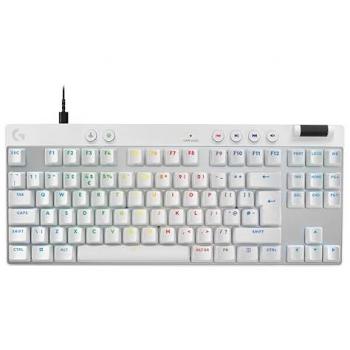 Teclado Mecánico Gaming Logitech Pro X TKL Rápido Retroiluminado USB QWERTY