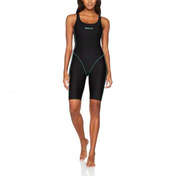 Beco – Traje de baño para Mujer de Basics, Mujer, Schwimmanzug-Basics, Negro/Azul Claro, 36