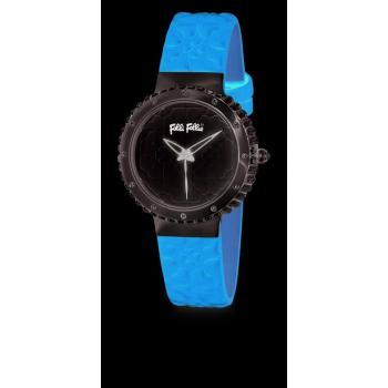Folli Follie Reloj Mujer Analogico Cuarzo con Correa de Cuero WF13A032SPW