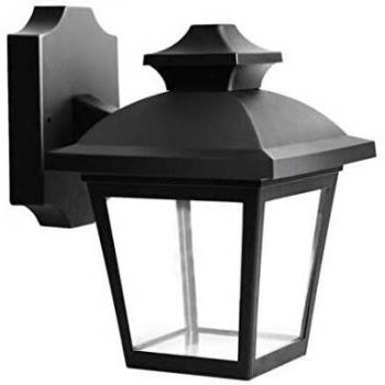 Aplique de jardin Maca Negro Ip44 Fabrilamp