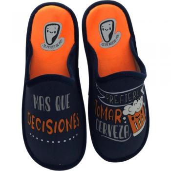 Zapatilla Casa Hombre Se Me Rien Los Pies Jonas216 Azul