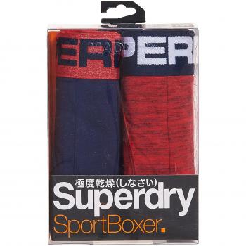 Superdry M31000NR-Slip Hombre Blau - Weiß - Rot XXL