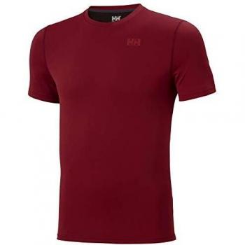 Helly Hansen HH LIFA Active Solen T-Shirt Camiseta, Hombre, 215 Oxblood, S