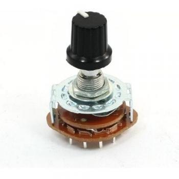 Electronic Machine 4P3T 4Pole 3 Position 2 Deck 16 Pin Rotary Switch