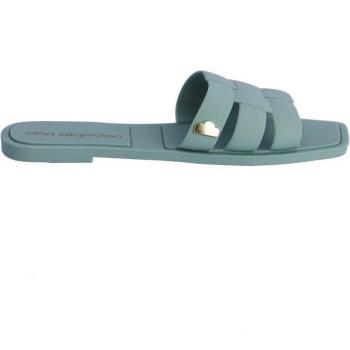 Chanclas de mujer de pala Lía verde - Comodidad y estilo para el verano